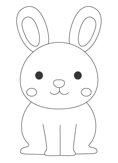 無料のかわいいリスさんとクッキーのぬりえ | ぬりえパーク