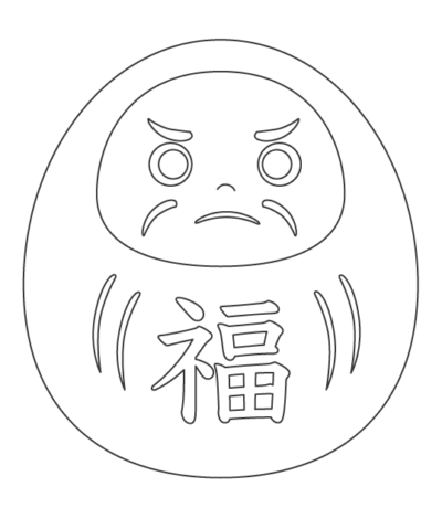 無料の木にぶら下がったミノムシ | ぬりえパーク