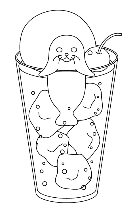 無料のぬりえ素材 ぬりえパーク