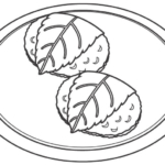 道明寺のぬりえ