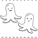 タコさんウインナーのぬりえ